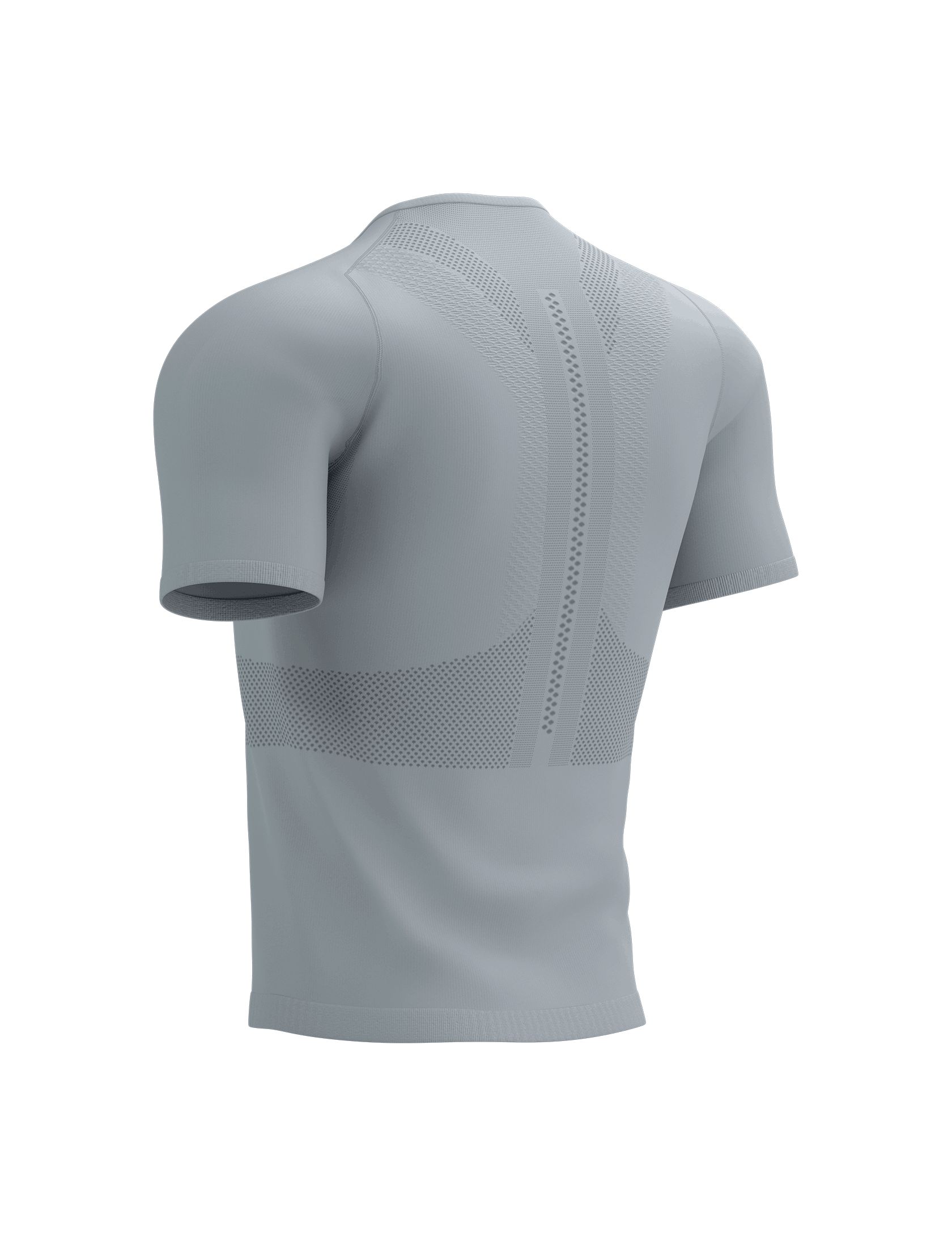 Trail Half-Zip Fitted SS Top ALLOY/HAWAIIAN OCEAN