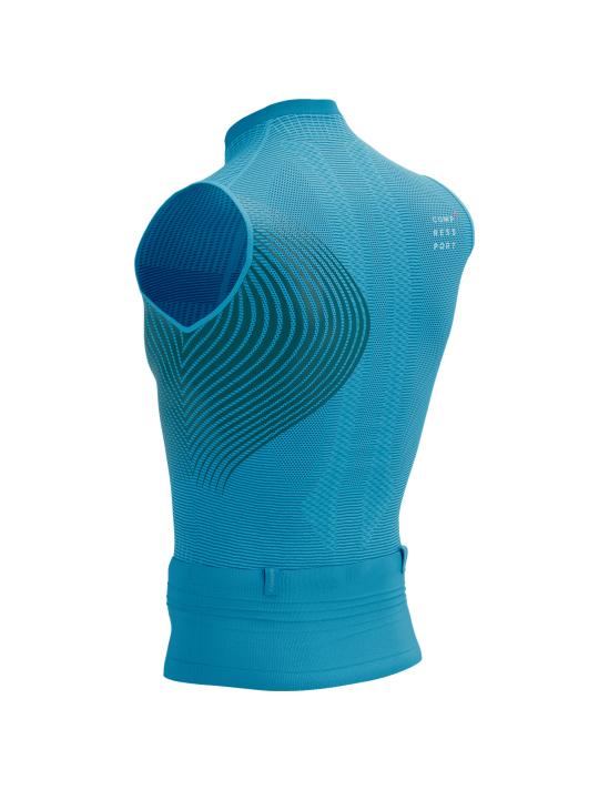 Trail Postural Tank Top M HAWAIIAN OCEAN/SHADED SPRUCE