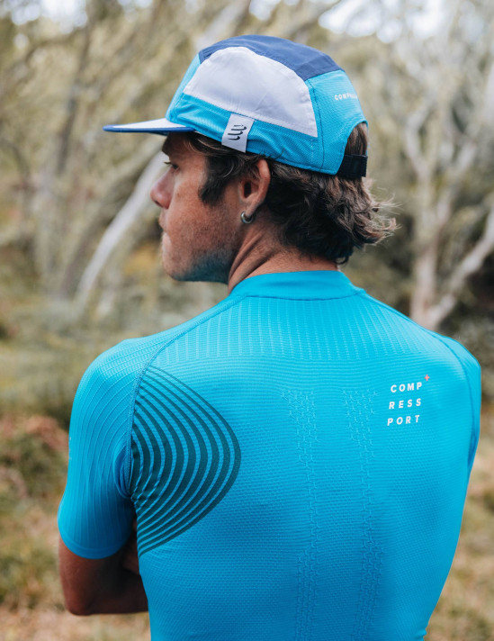 Trail Postural SS Top M - Hawaiian Ocean