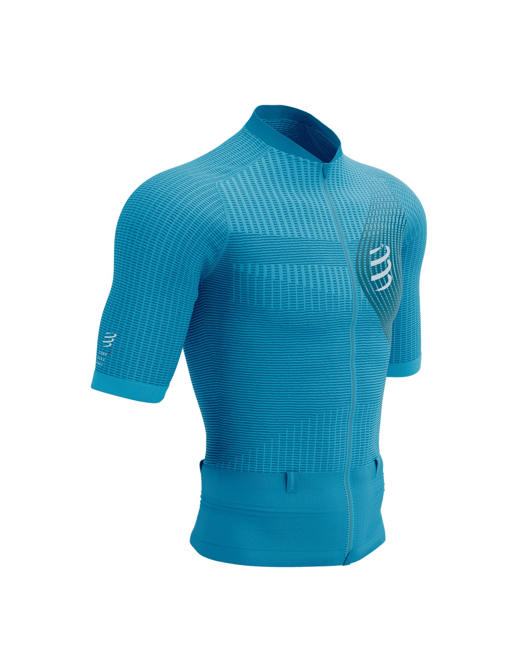 Trail Postural SS Top M HAWAIIAN OCEAN/SHADED SPRUCE