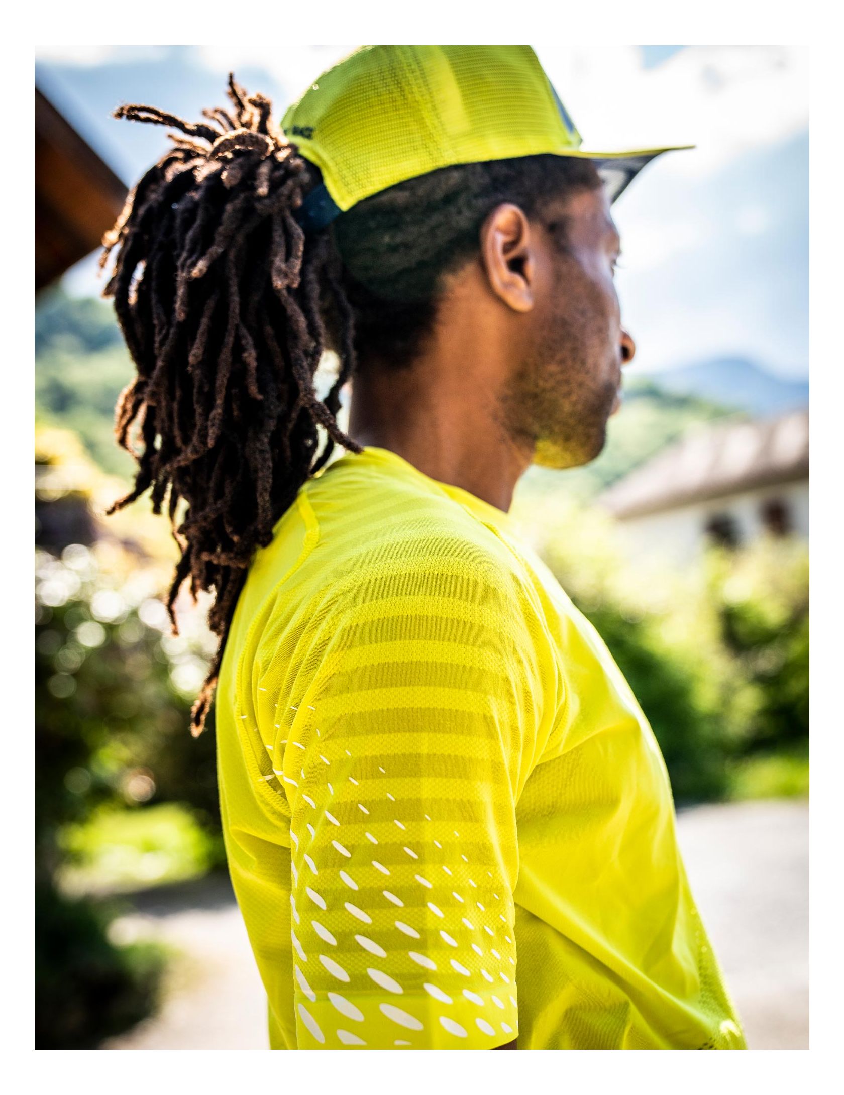 Racing SS Tshirt M EVENING PRIMROSE/WHITE