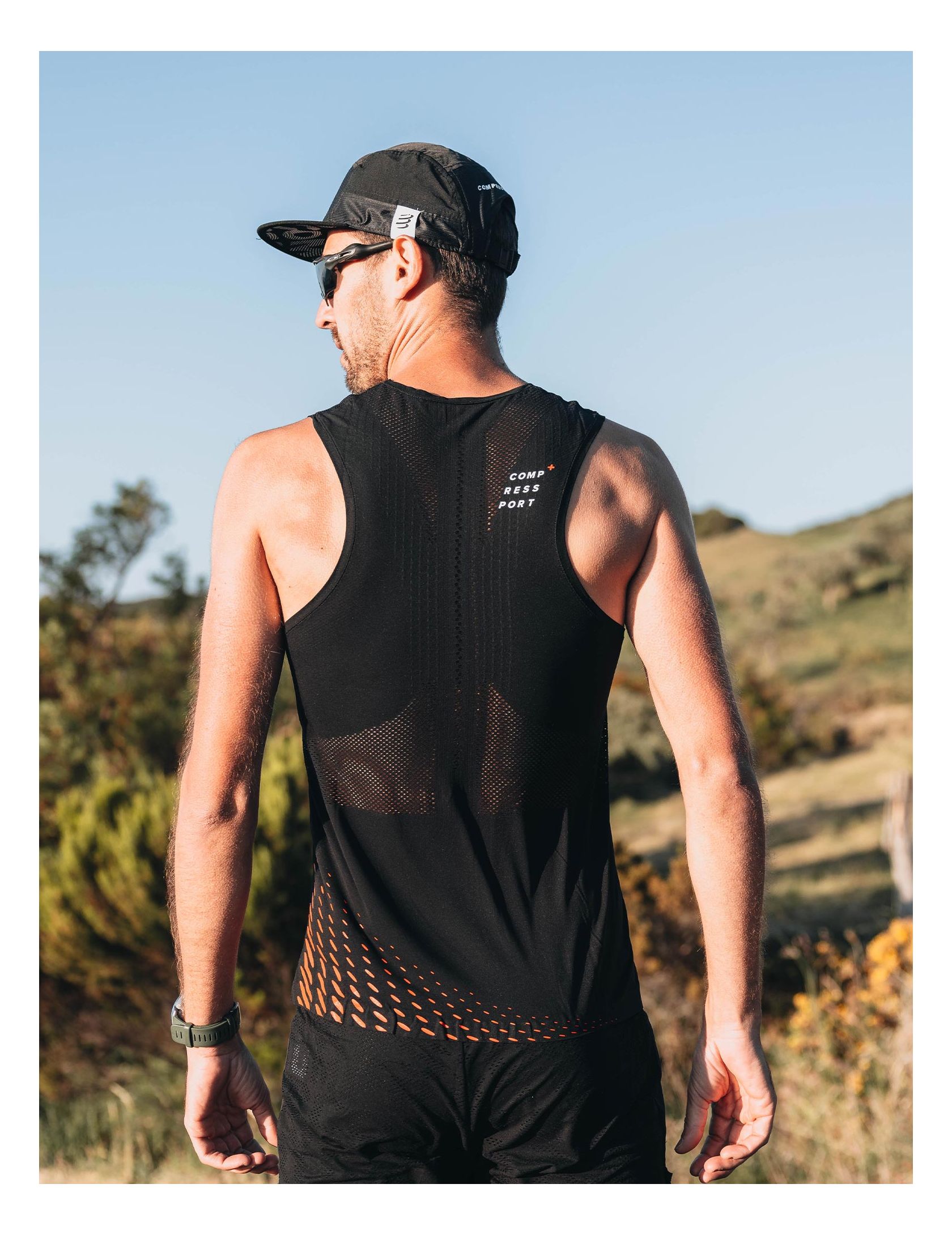 Pro Racing Singlet M - Black
