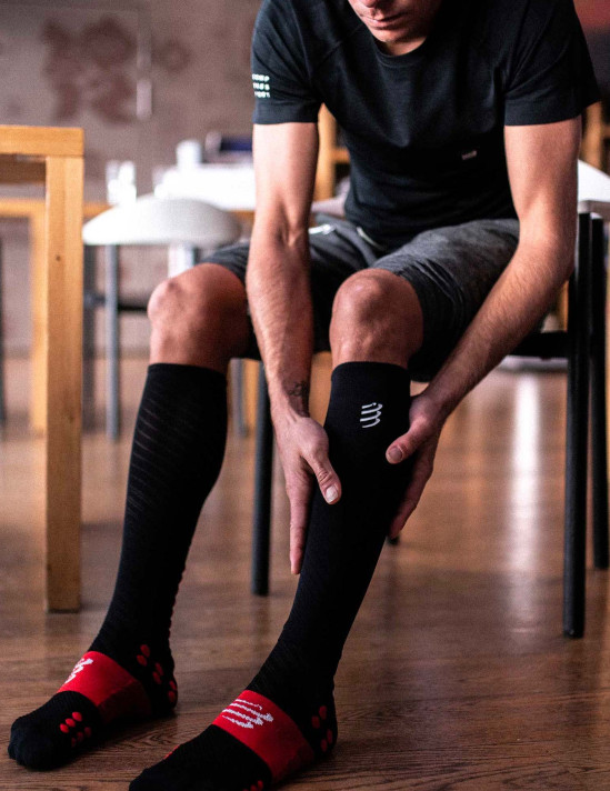 Full Socks Recovery | Chaussettes de compression | Noir