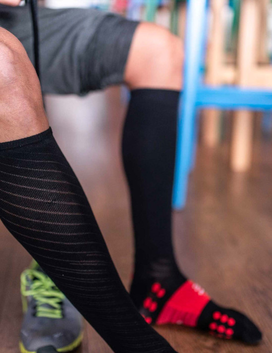 Full Socks Recovery | Chaussettes de compression | Noir