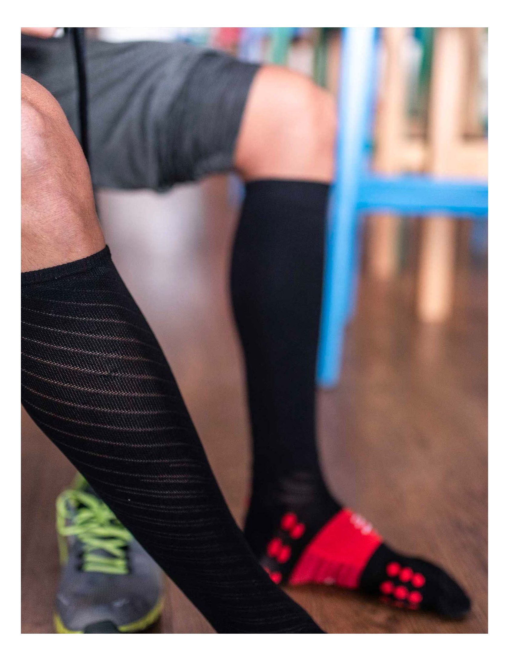 Full Socks Recovery | Chaussettes de compression | Noir