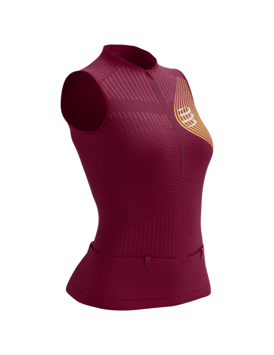 Trail Postural Tank Top W - Persian Red