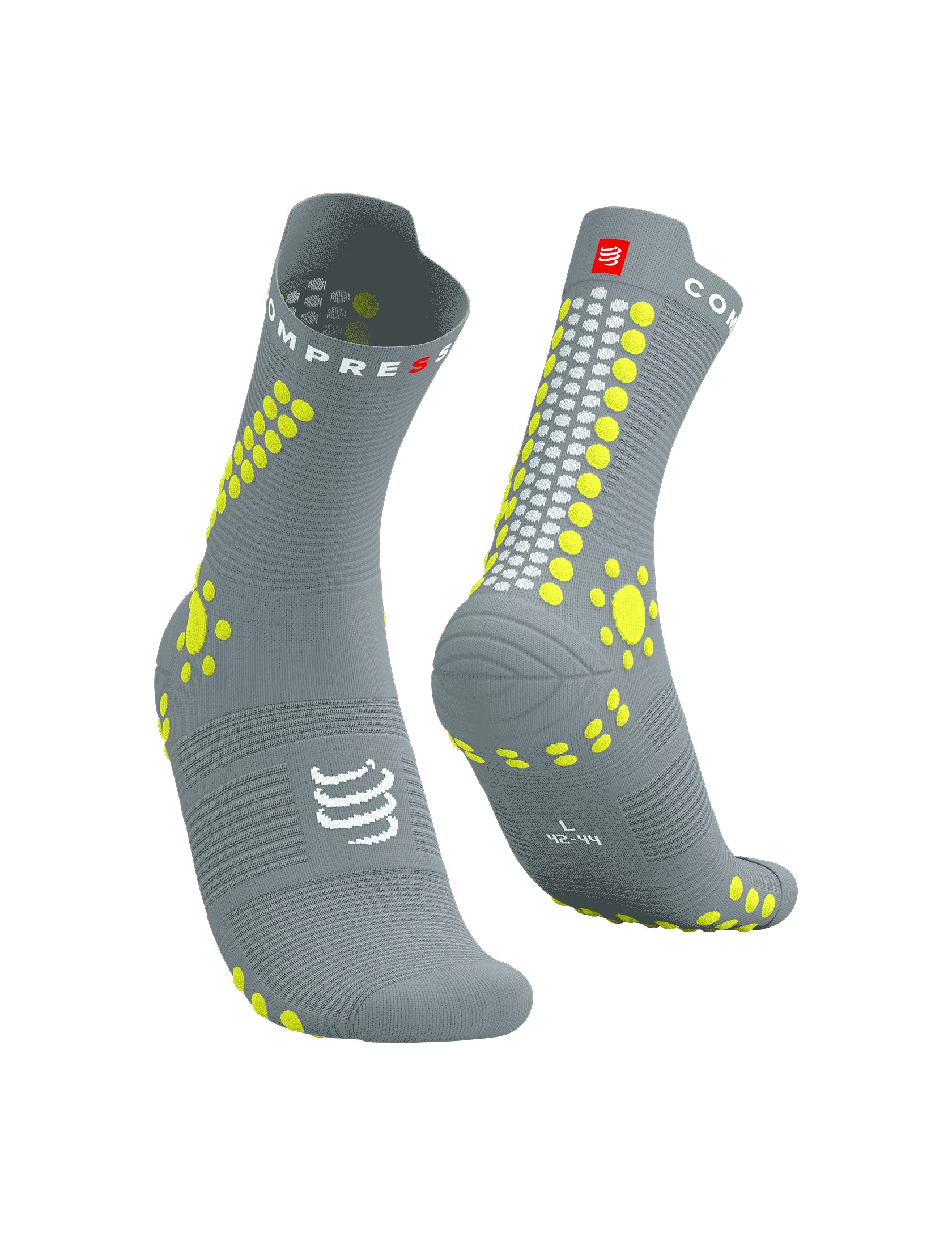 Pro Racing Socks v4.0 Trail ALLOY/PRIMROSE