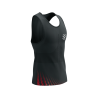 Pro Racing Singlet M BLACK/HIGH RISK RED