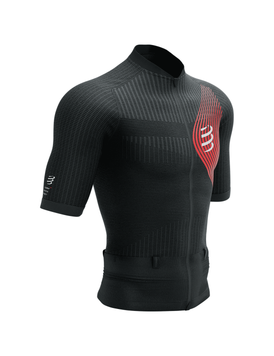 Trail Postural SS Top M BLACK/RED