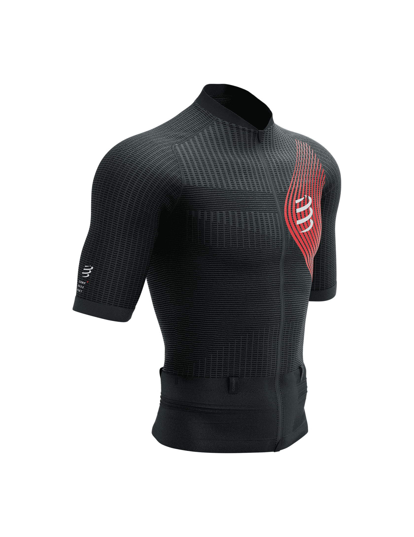 Trail Postural SS Top M BLACK/RED