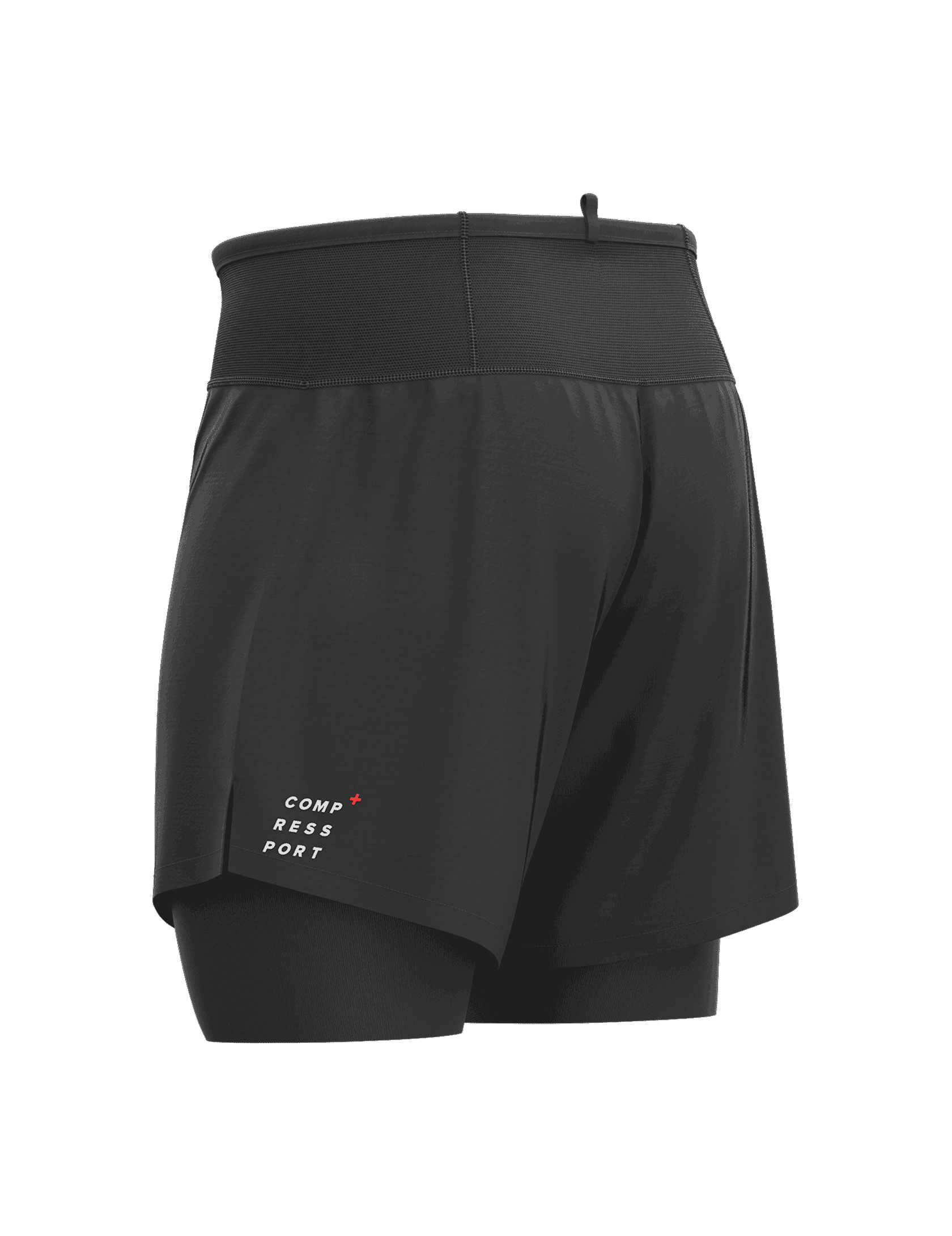 Short 2-in-1 da trail neri
