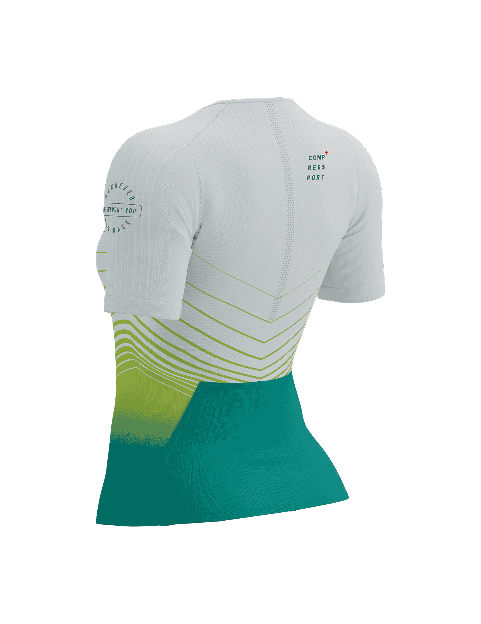 Tri Postural Aero SS Top W WHITE/COLUMBIA