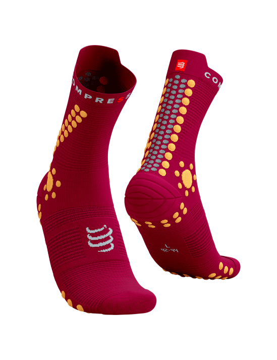 Pro Racing Socks v4.0 Trail PERSIAN RED/BLAZING ORANGE