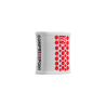 Sweatbands 3D.Dots weiß/rot
