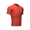 Trail Half-Zip Fitted SS Top | Rouge