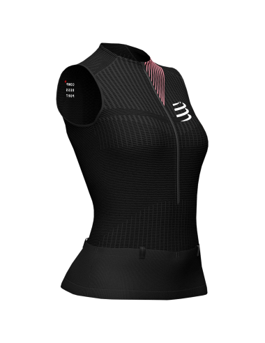 Trail Postural Tank Top W - Black