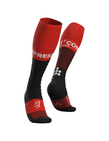 Skimo Full Socks - Black Red