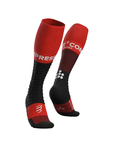 Skimo Full Socks - Black Red