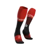 Skimo Full Socks - Black Red