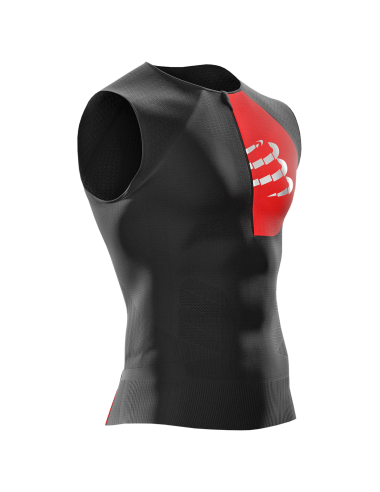 Triathlon Postural Tank Top schwarz