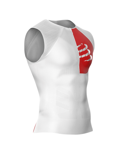 Triathlon Postural Tank Top white