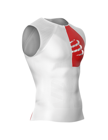 Triathlon Postural Tank Top WHITE