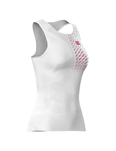 Trail Running Postural Ultra Tank Top W WHITE