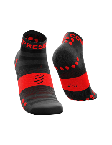 Pro Racing Socks v3.0 Ultralight Run Low Schwarz/Rot