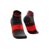 Calzini da gara professionali v3.0 Ultralight Run Low neri/rossi