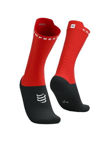 Pro Racing Socks v4.0 Bike - Red/Black