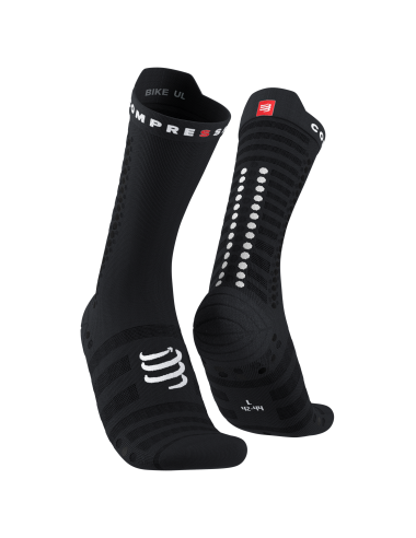 Pro Racing Socks v4.0 Ultralight Bike - Black/White