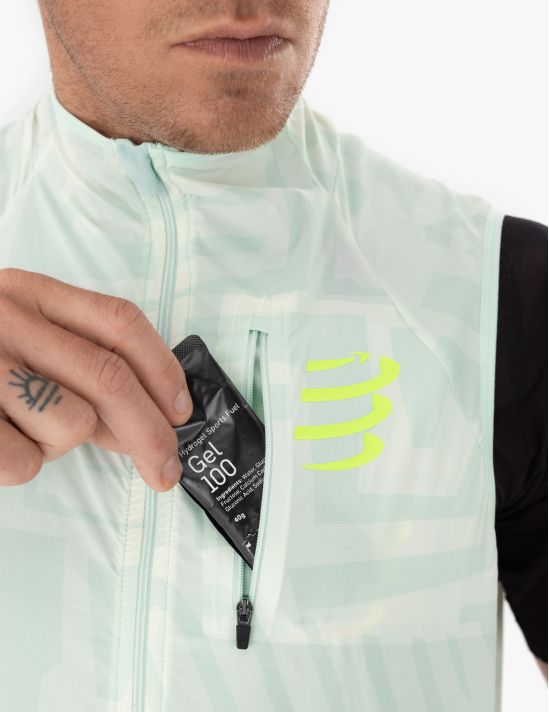 Hurricane Windproof Vest M SUGAR/ICE PRINT