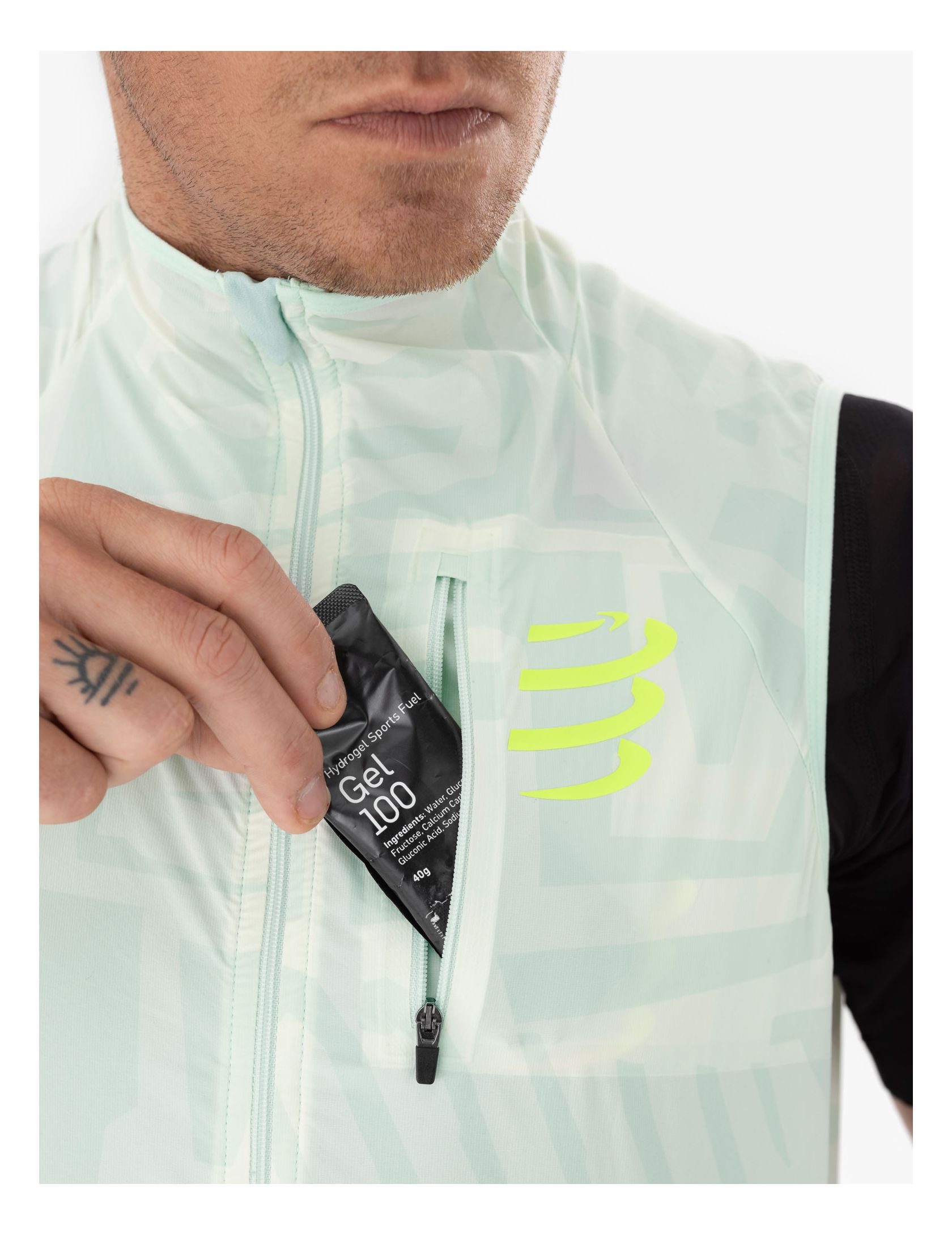 Hurricane Windproof Vest M SUGAR/ICE PRINT
