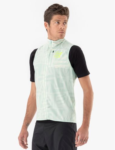 Hurricane Windproof Vest M - Sugar Ice Print