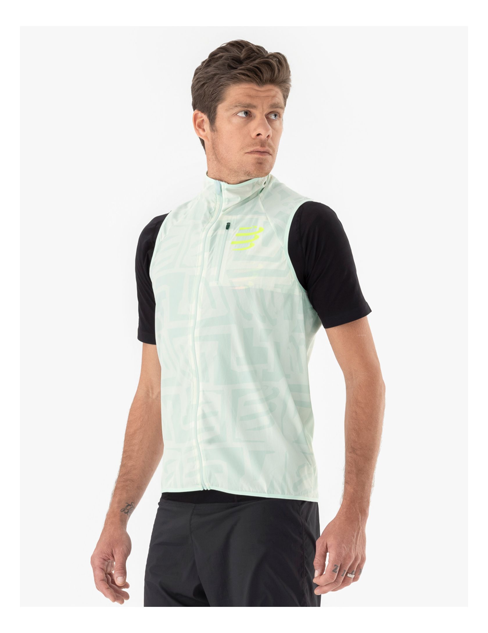 Hurricane Windproof Vest M SUGAR/ICE PRINT