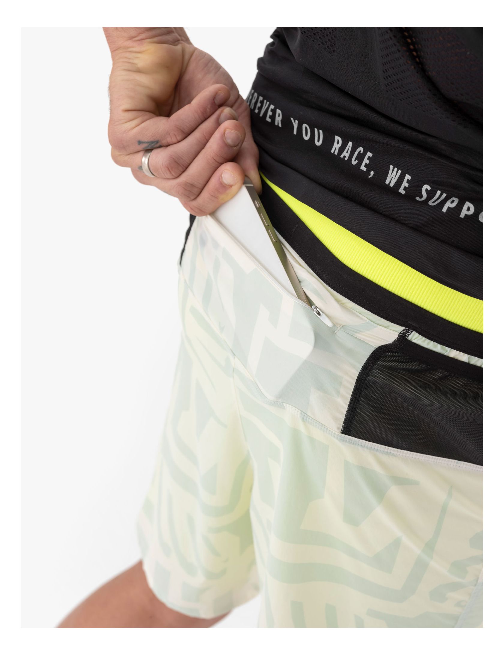 Trail Racing 2-In-1 Short M - Sugar Ice Print