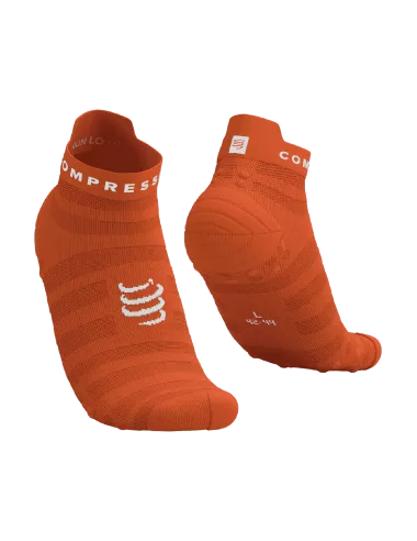 Pro Racing Socks v4.0 Ultralight Run Low FIRE/WHITE