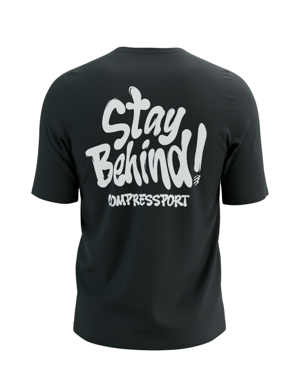 Podium SS Tshirt M Stay Behind - Black