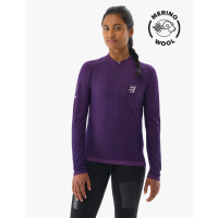 Trail Tshirt Merinos W - Purple