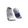 No Show Socks - White/Blue