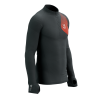 Winter Trail Postural LS Top M - Black / Red