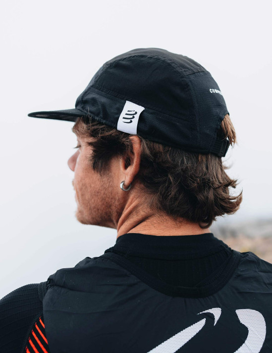 5 Panel Light Cap BLACK