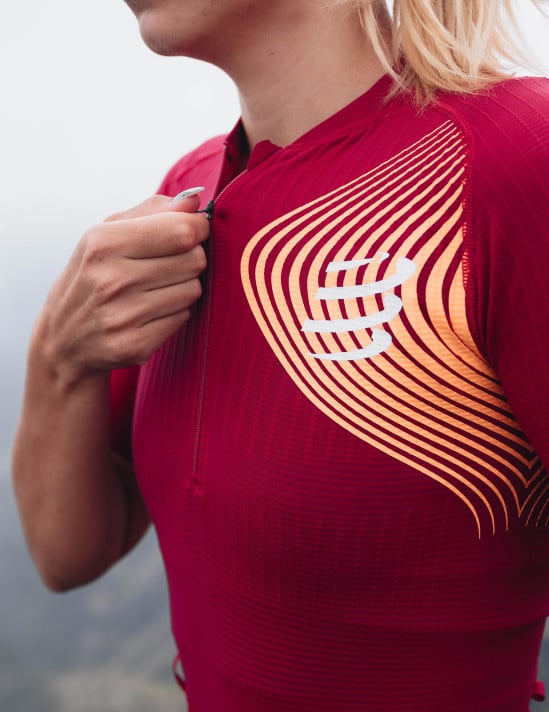Trail Postural SS Top W - Persian Red