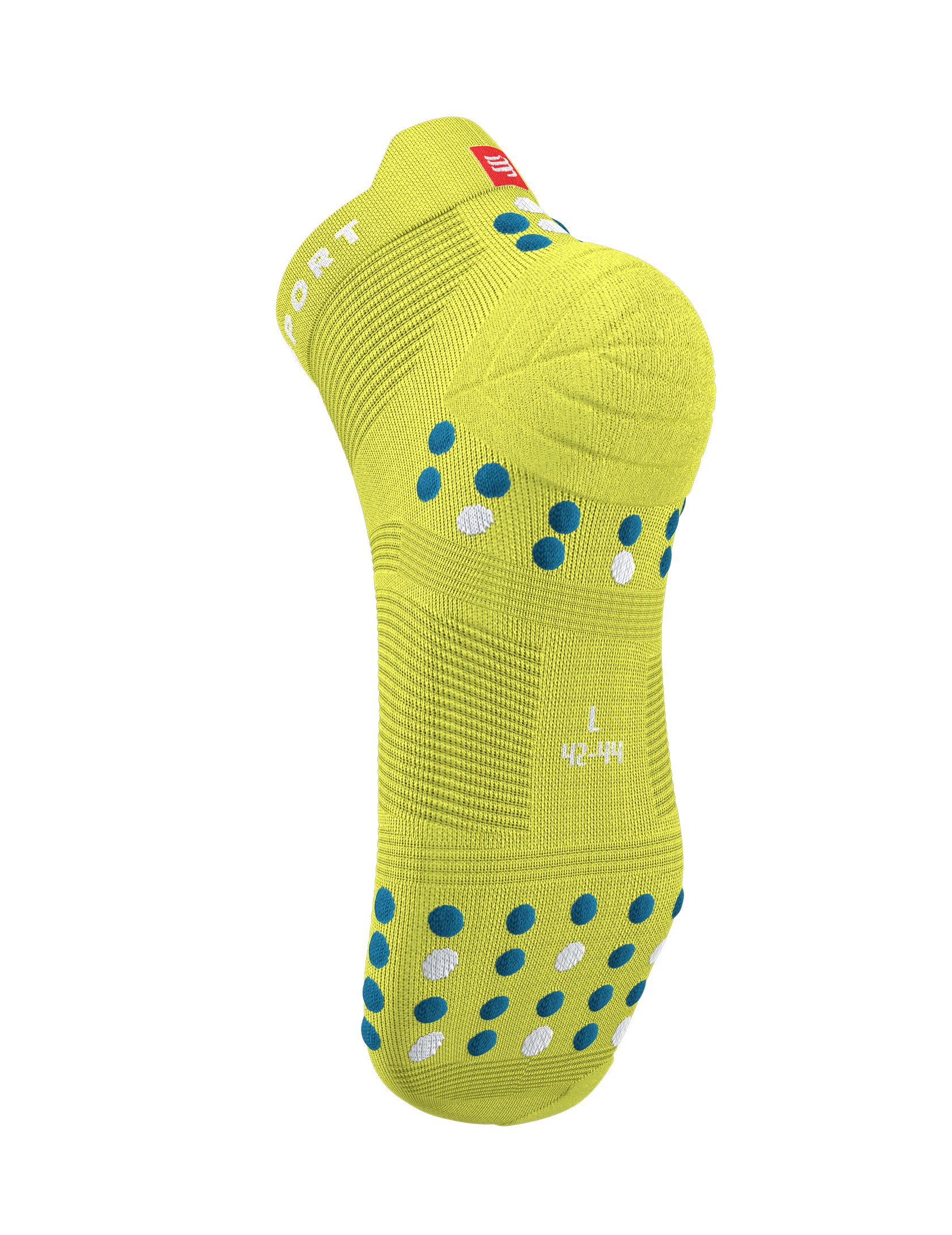 Pro Racing Socks v4.0 Run Low - Primerose/Fjord Blue