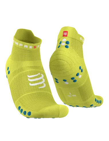 Pro Racing Socks v4.0 Run Low - Primerose/Fjord Blue
