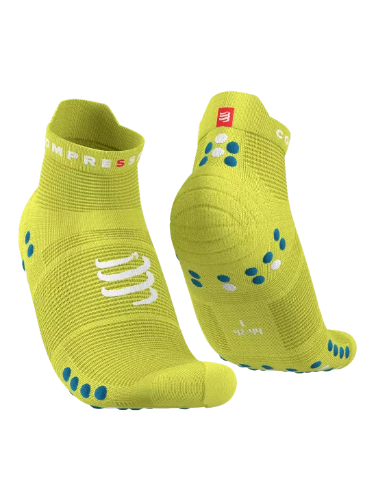 Pro Racing Socks v4.0 Run Low - Primerose/Fjord Blue
