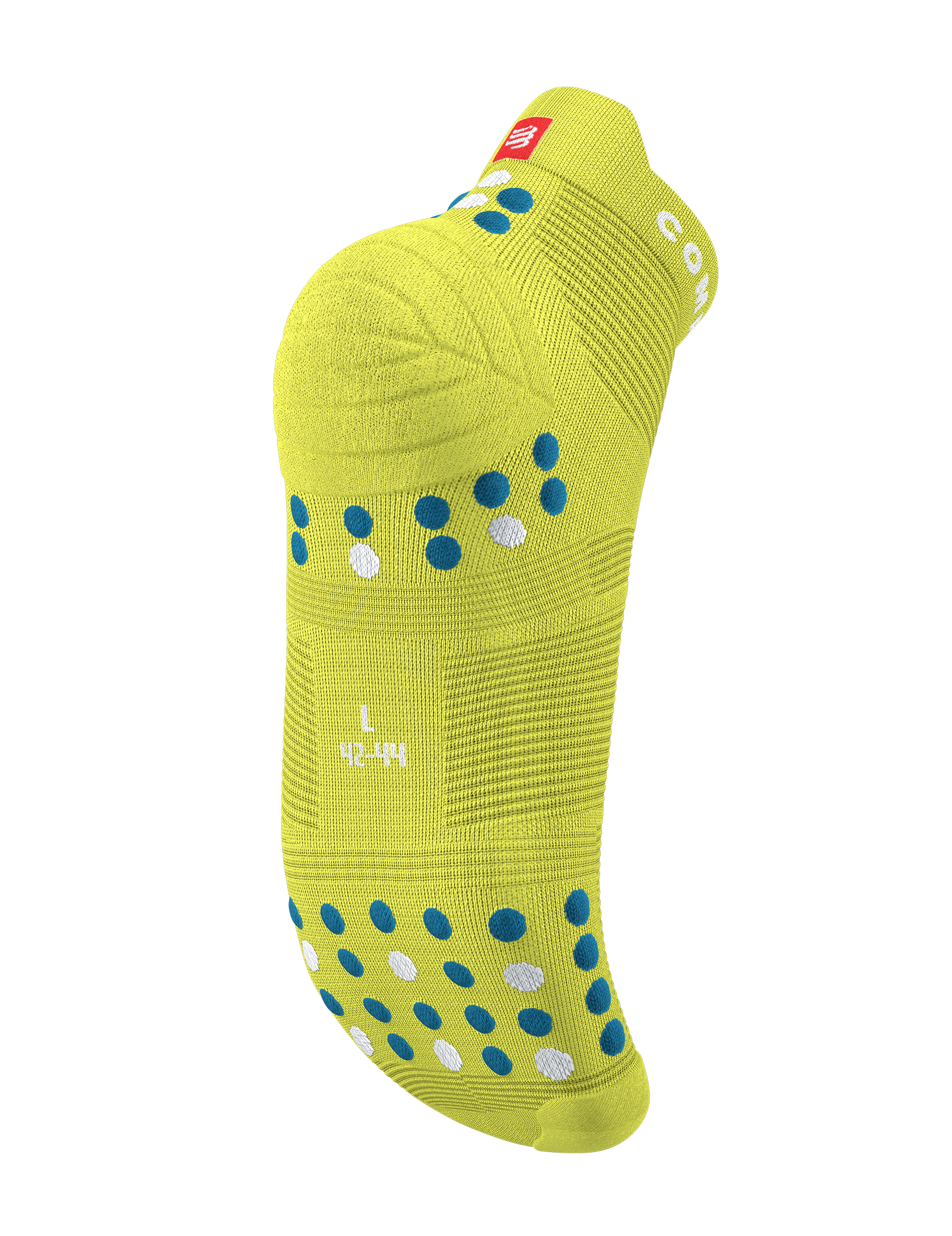 Pro Racing Socks v4.0 Run Low - Primerose/Fjord Blue
