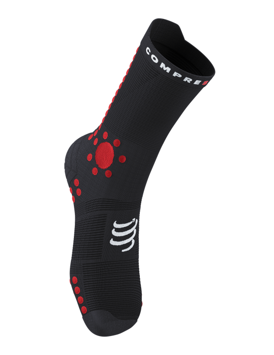 Pro Racing Socks v4.0 Trail - Black/Red