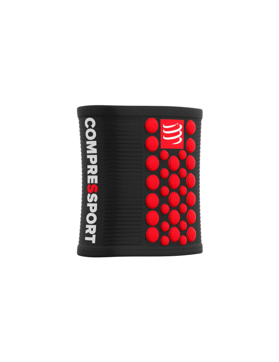 Sweatbands 3D.Dots BLACK/RED