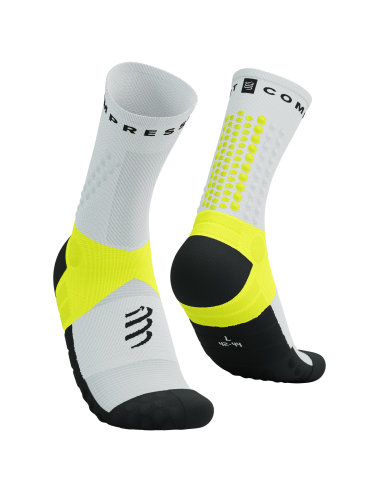 Ultra Trail Socks V2.0 - White/Safe Yellow